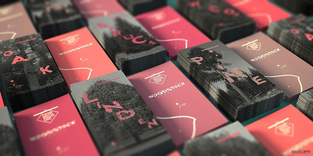 woodstock锯木厂木制品品牌设计